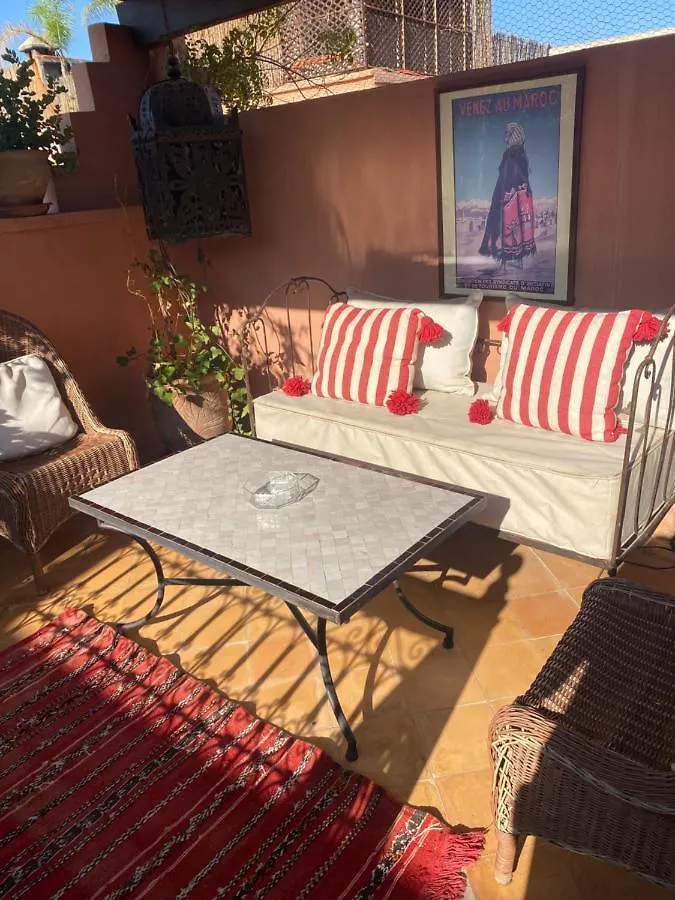 Prázdninový dům Riad Privatise Jusqu A 5 Personnes A 5 Minutes Place Jemma El Fna Loue Avec Menage Et Petit Dejeuner Compris Marakéš